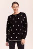 Spot Sweater - Black/White | Seesaw