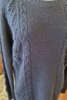 Bobble Knit Sweater - Navy | Seesaw