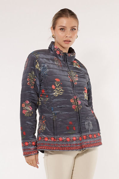 Pichola Jacket - Charcoal | Rubyyaya