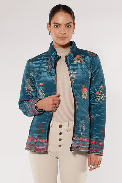 Pichola Jacket - Navy | Rubyyaya