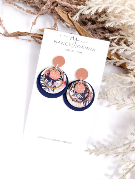 Mini Round Floral and More Floral | Nancy Joanna Concrete Collection