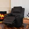 Harlee Lift Chair/Dual Motor - Jet | Brahma Suede