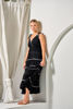 Sleeveless Teired Dress with Ric Rac - Midnight | Collectivo