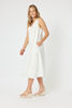 Emanuella Sleeveless Dress - White | Hammock & Vine