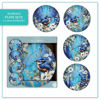 Alfresco Plates - Cheeky Wrens | Lisa Pollock Art