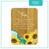 Bamboo Affirmation Plaque - Bee Sunny/Stay True  | Lisa Pollock