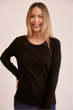 LS Ribbed Top - Back | Seesaw