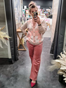 Lucy Stretch Cord Pant - Blush | Threadz
