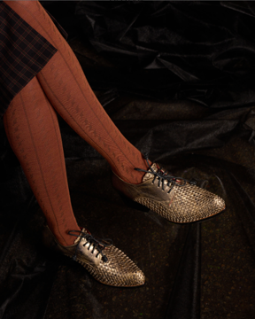 ‘Form Toffee’ Merino Wool Tights | Tightology