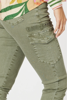 Picture of Paige Cargo Slim Leg Jean - Washed Khaki | Threadz