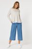 Alice 2 in 1 Knit Top - Stone | Threadz