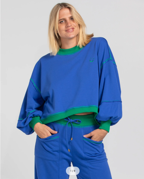 Guru Sweater - Cobalt | Boom Shanker
