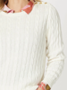 Kala Cable Jumper - Ivory | Gordon Smith