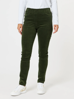 Harper Slim Leg Cord Pant - Khaki | Gordon Smith