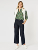 Liberty Floral Print Shirt - Khaki | Gordon Smith