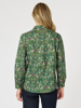 Liberty Floral Print Shirt - Khaki | Gordon Smith