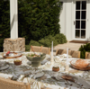 Glenelg Neutral Tablecloth - 150cm x 230cm | Madras Link