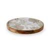 Glenelg Neutral Round Platter | Madras Link