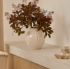 Jarah Textured Sage White Vase | Madras Link