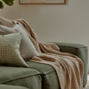 Jarah Oat Throw | Madras Link