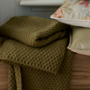 Jarah Olive Throw | Madras Link