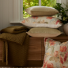 Jarah Olive Throw | Madras Link