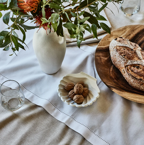 Jetty Tablecloth - Oatmeal 150cm x 230cm | Madras Link