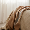 Harley Neutral/Charcoal Throw | Madras Link