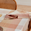 Heide Rust Check Tablecloth - 150cm x 300cm | Madras Link