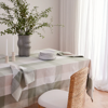 Heide Green Check Tablecloth - 150cm x 300cm | Madras Link