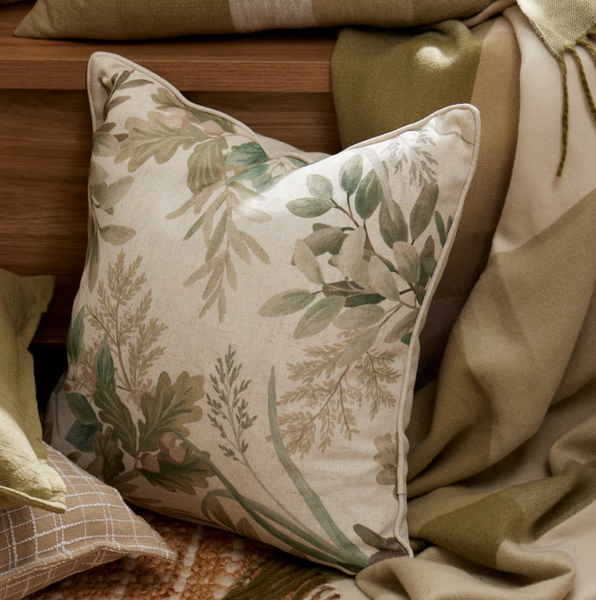 Naree Green Cushion| Madras Link