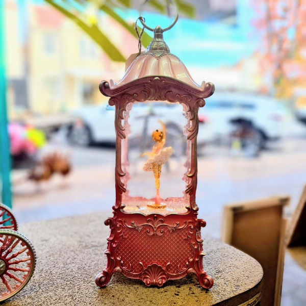 Elegance Pink Ballerina | Snow Globe