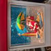 Aussie Beach Santa  | Snow Globe