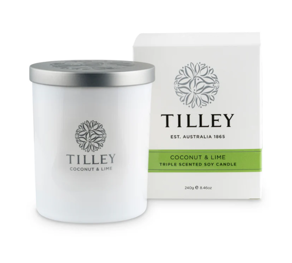 Coconut & Lime - Soy Candle | Tilley