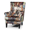 Bliss Chair | Digital Print Patchwork