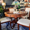 Vallencia Round Dinning Table |  Walnut Pine