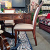 Vallencia Chair- Beige |  Walnut Pine 