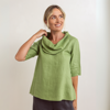Picture of Cowl Neck Top - Pistachio | Seesaw