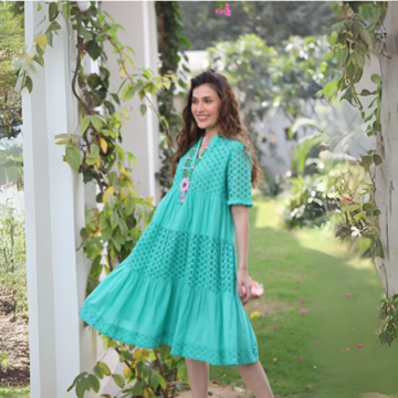 Heather Dress - Luca Broderie | Naudic