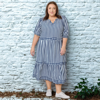 Ric Rac Top - Navy | Threadz