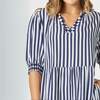 Ric Rac Top - Navy | Threadz