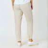Picture of Sarah Linen Pleat Hem Pant - Natural | Gordon Smith