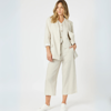 Lino Short Vest - Natural | Gordon Smith