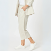 Lino Wide Leg Pant - Natural | Gordon Smith