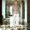 On Safari Shirt - Natural Multi | Gordon Smith