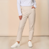 Alexis Gingham Print Pant - Natural | Gordon Smith