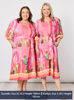 The Tulum Print Dress - Pink/Multi | Clarity