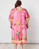 The Tulum Print Dress - Pink/Multi | Clarity