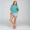 Ava Top - Capri Green | Boom Shanker