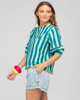 Ava Top - Capri Green | Boom Shanker